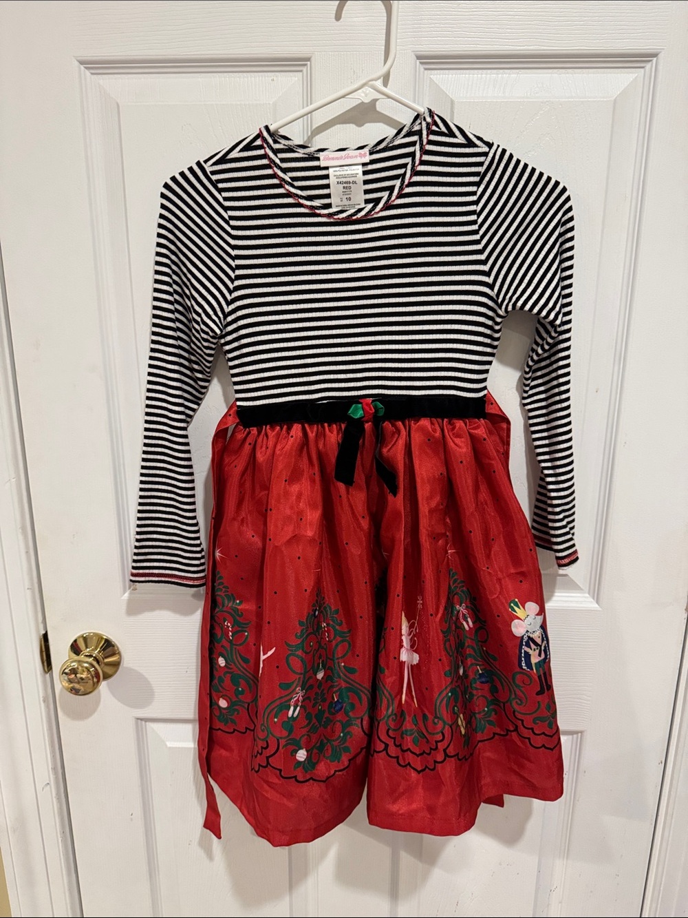 Bonnie Jean Girls Holiday Nutcracker Dress